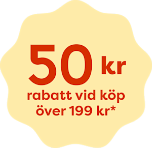 Orange bakgrund med ljusorange krona.