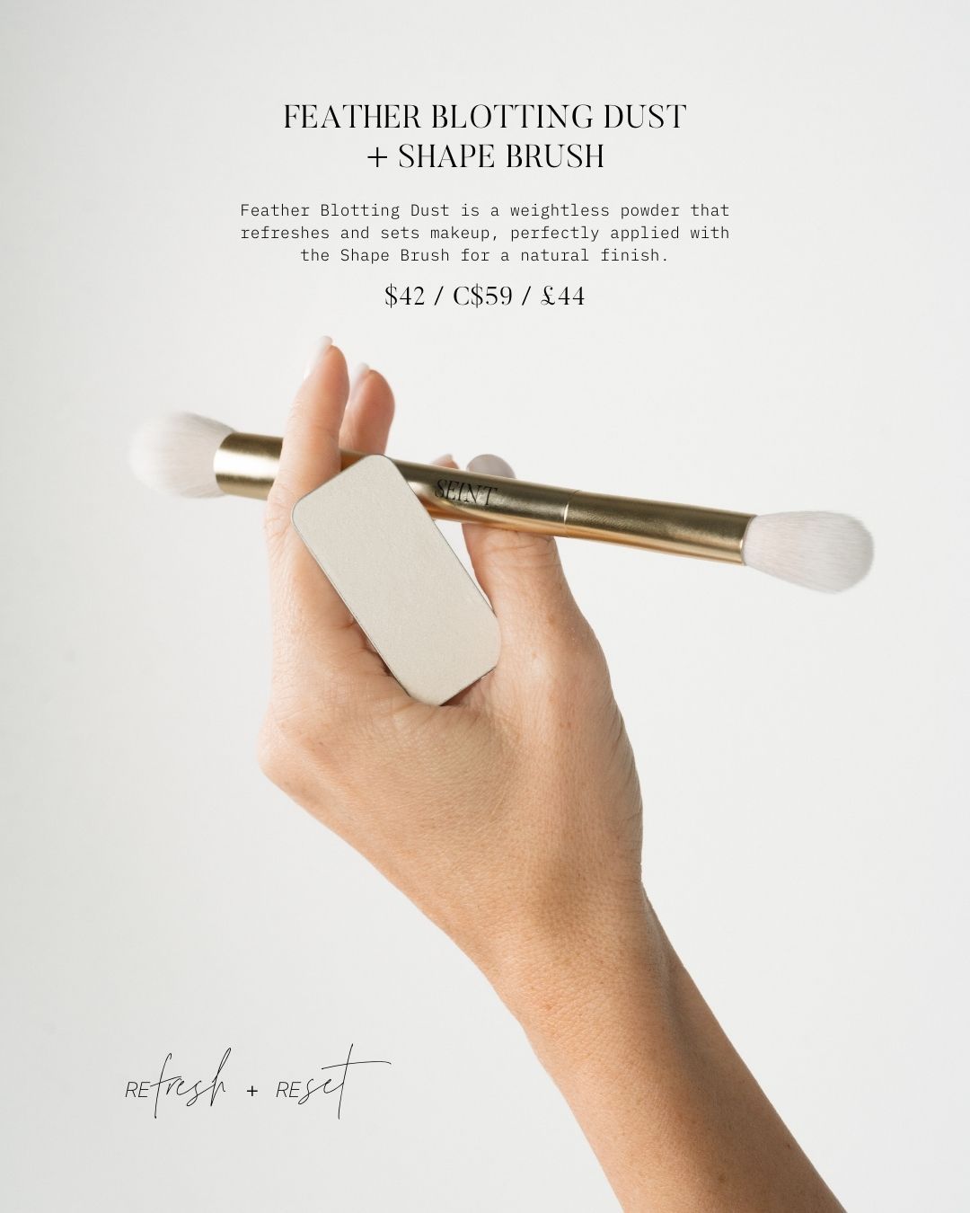 blotting dush : shape brush