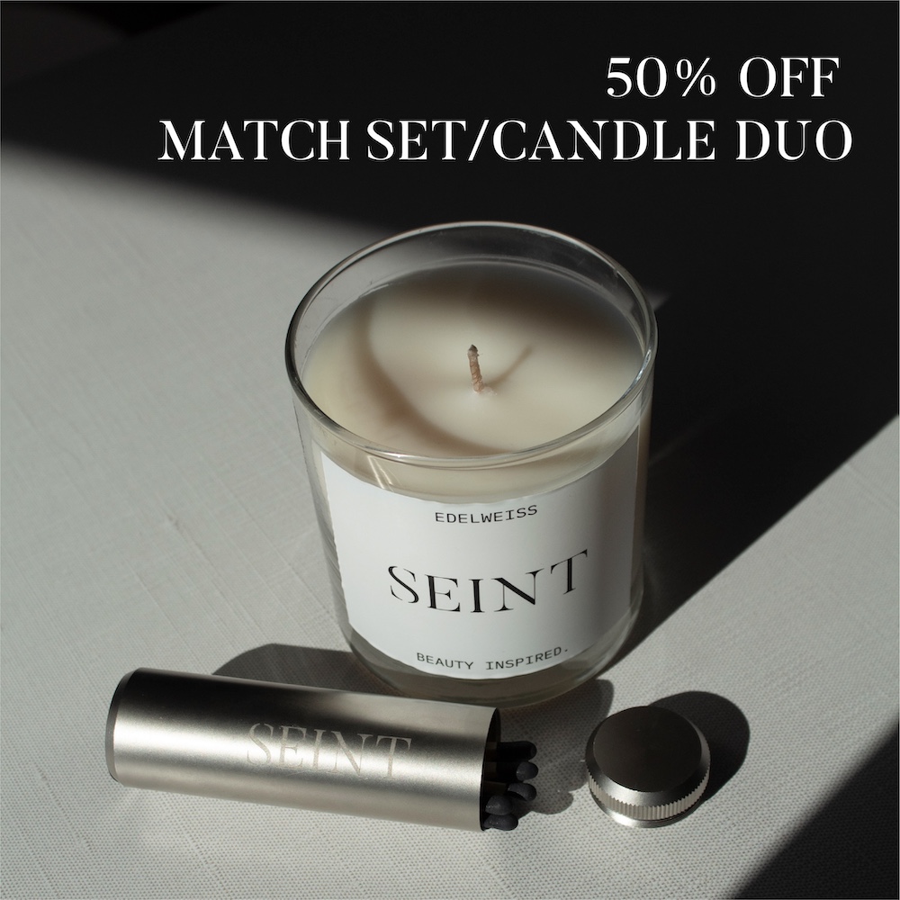 Seint Black Friday - Match Set/Candle