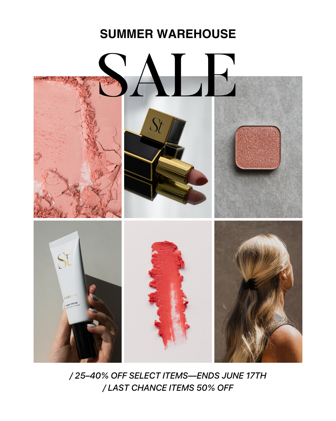 Summer Warehouse Sale