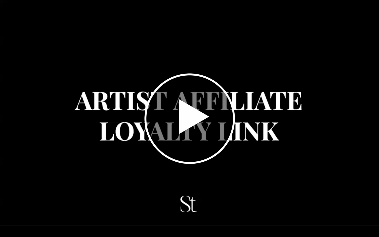 Artist Affiliate Loyalty Link Play Graphic
