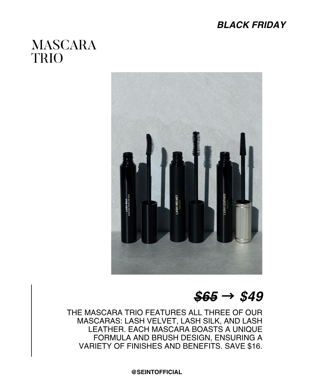 Mascara Trio-