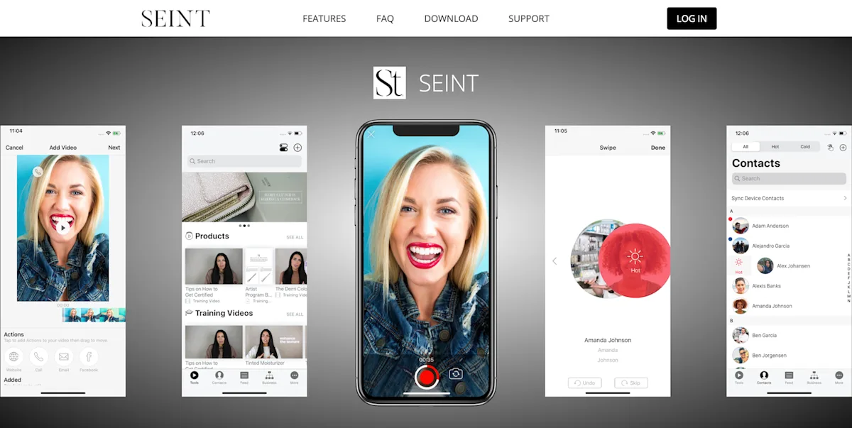 Seint App Refresh