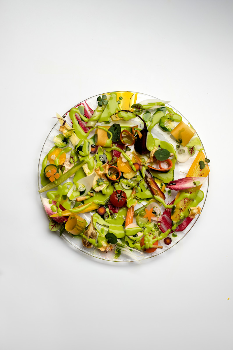 Colourful dish