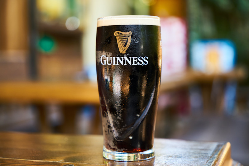 Guinness pint