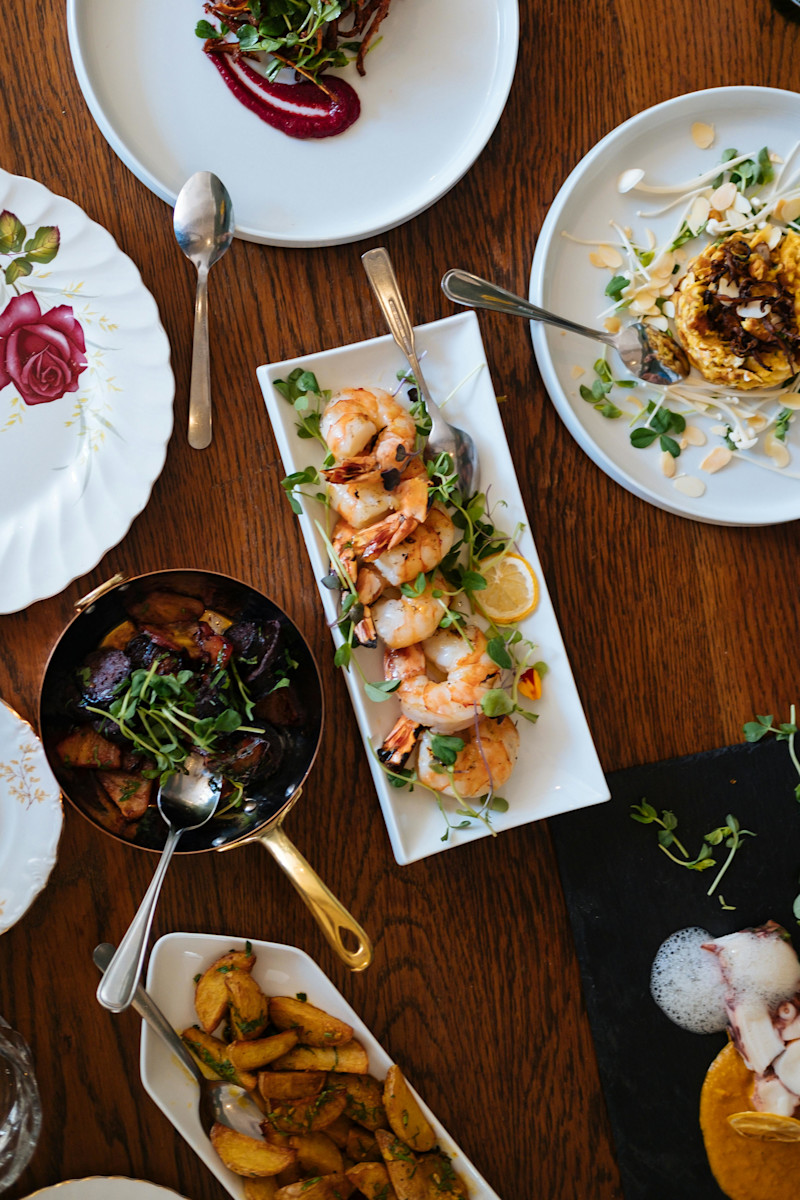 Table of food