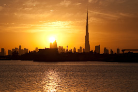 Dubai sunset