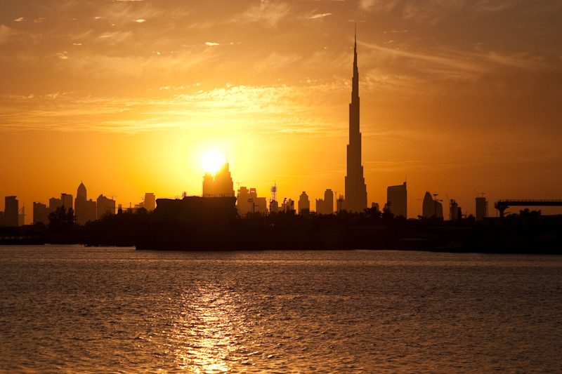 Dubai sunset