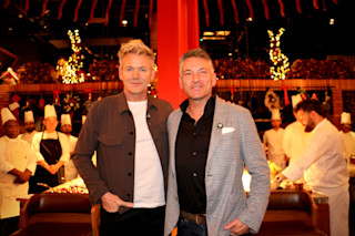 Gordon Ramsey at the HexClad UAE Launch