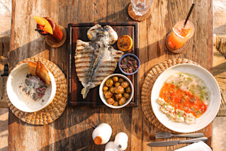 Laguna Beach Food Shot