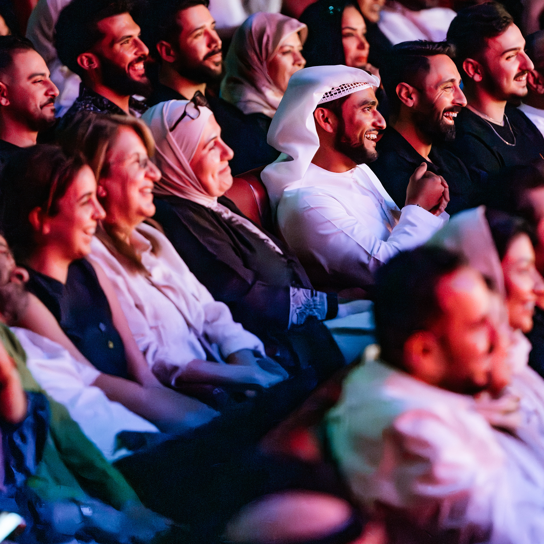 Dubai Comedy Festival Crowd