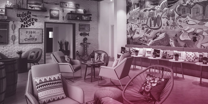 Rove Hotels Lounge Area