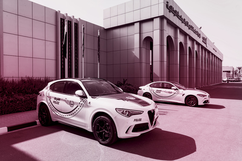 Alfa Romeo Dubai Police Car