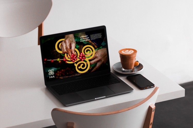 Nia Coffee Laptop Background