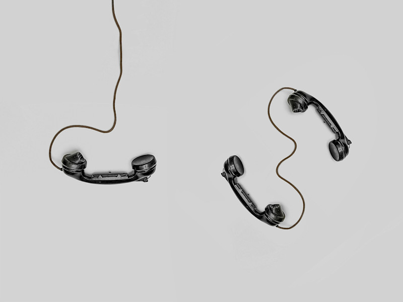 Phones communicating to each other