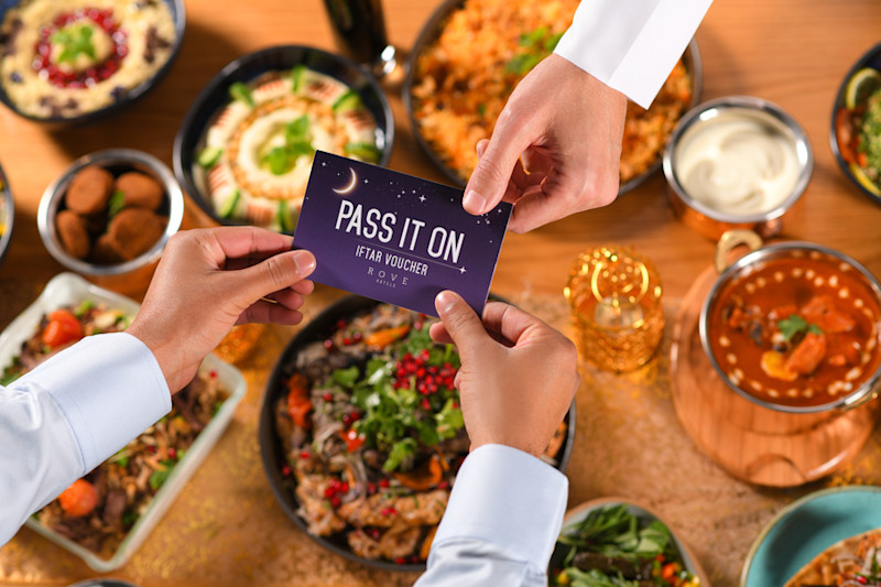 Rove Hotels' Pass It On Iftar Voucher