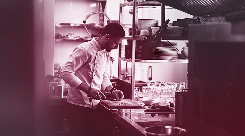 Chef in the kitchen