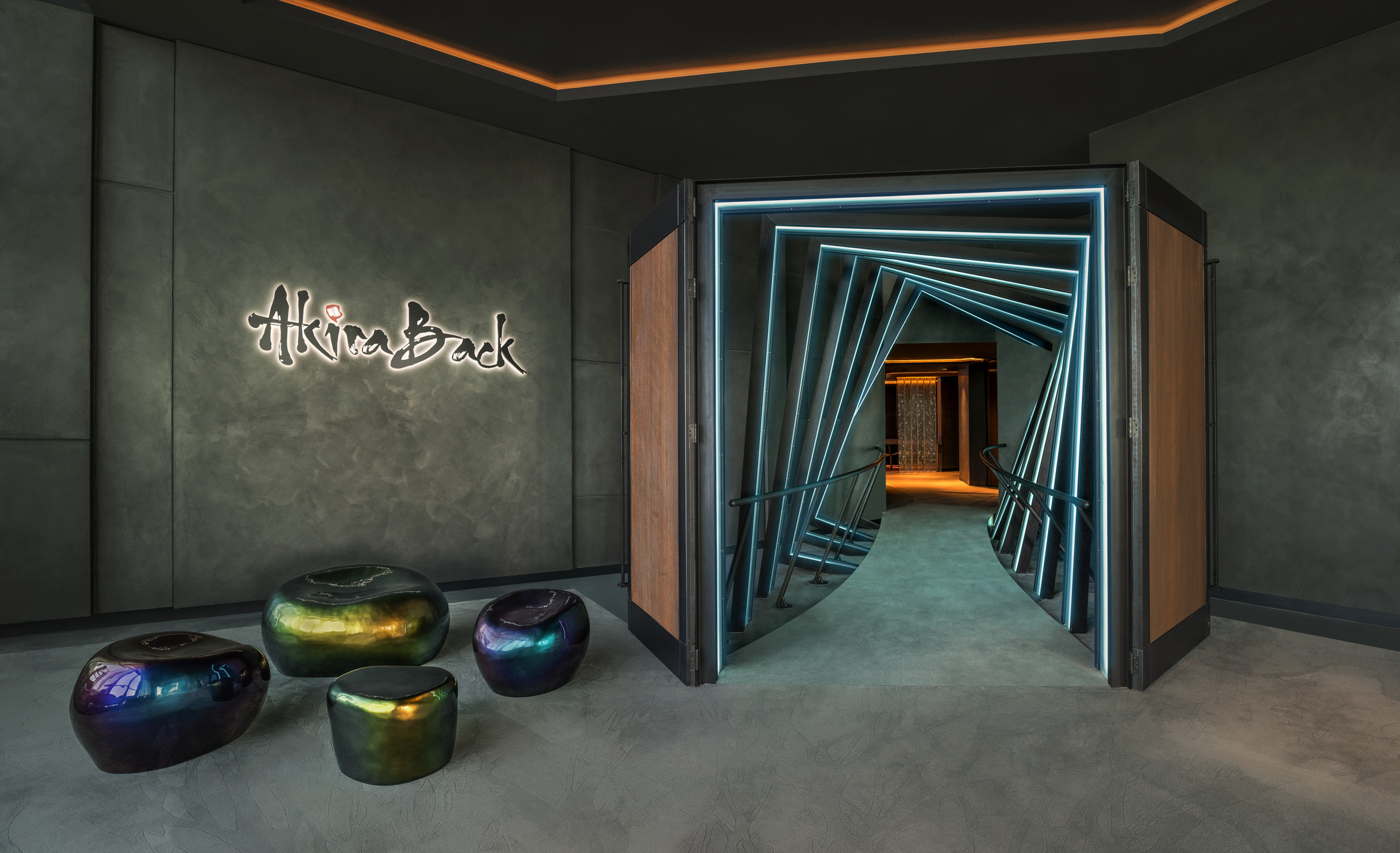 Akira Back - Restaurant Entrance - W The Palm Dubai