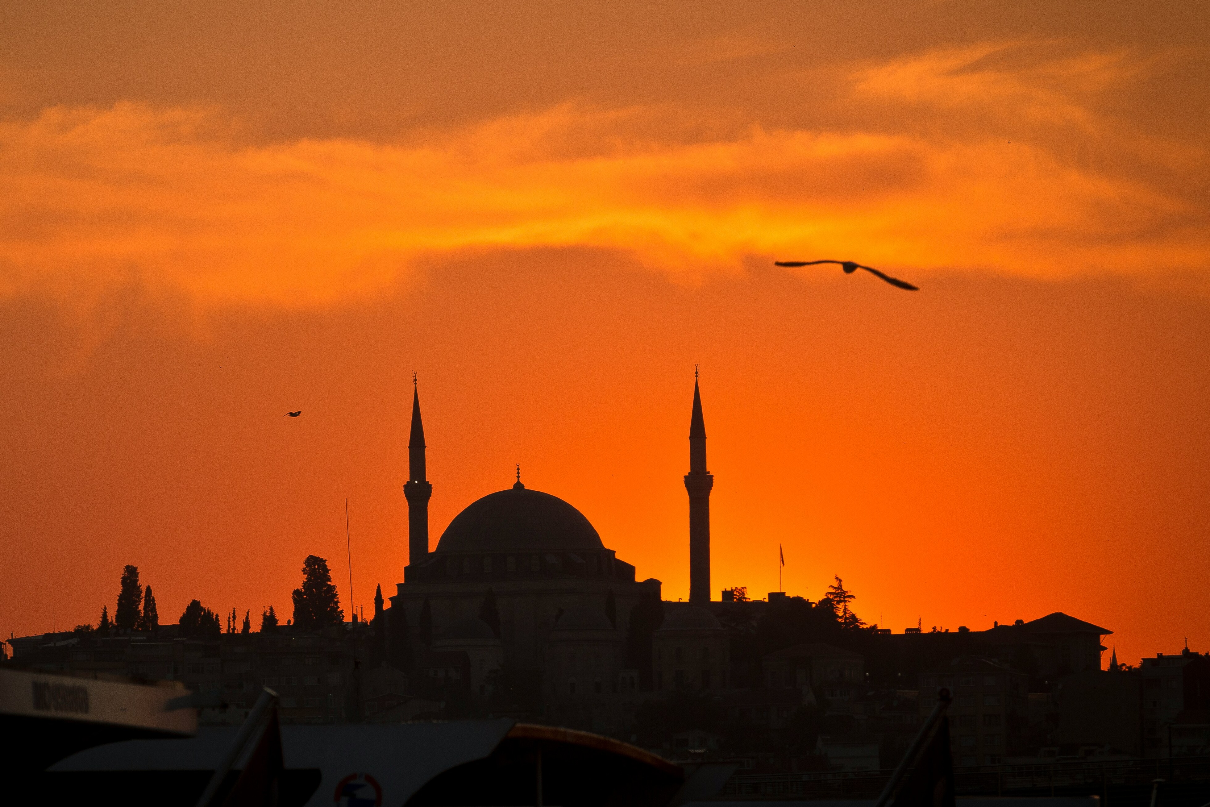 Mosque at Sunset 