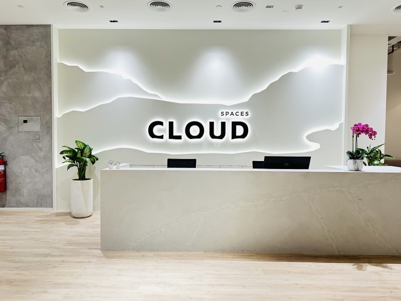 Cloud Spaces reception