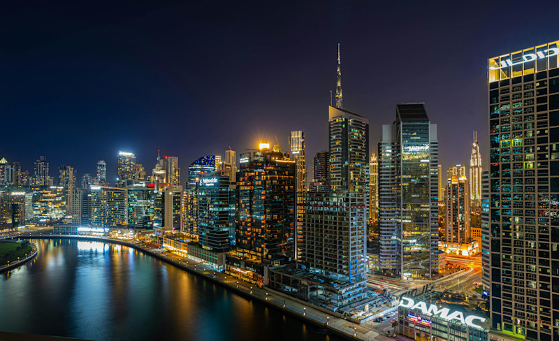 Hotels across the Dubai skyline