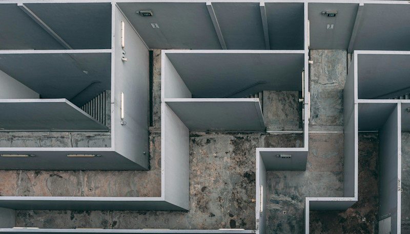 A building maze