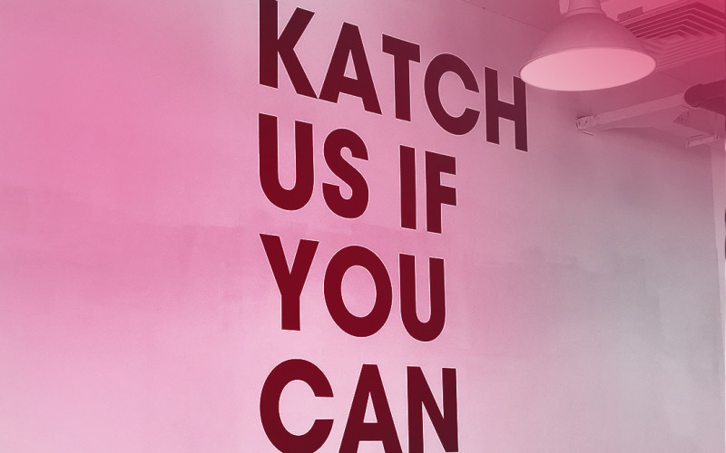Katch Us if you can Pink