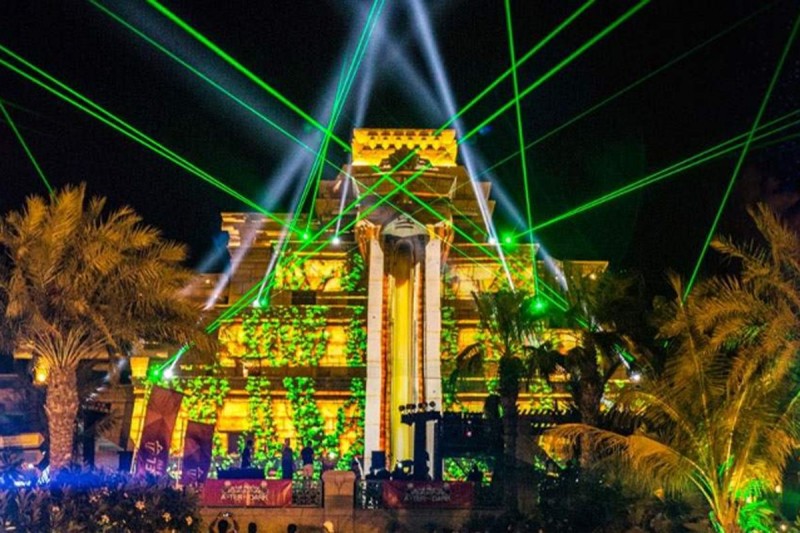 Aquaventure nighttime