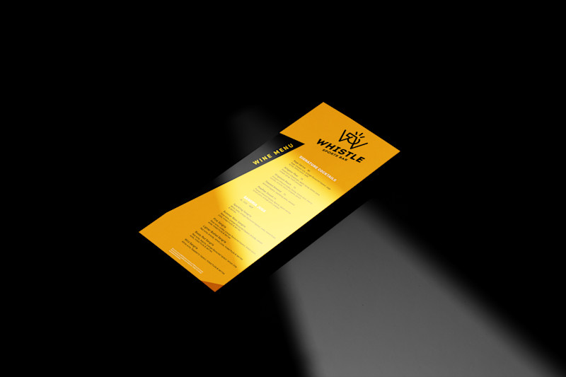 Whistle menu