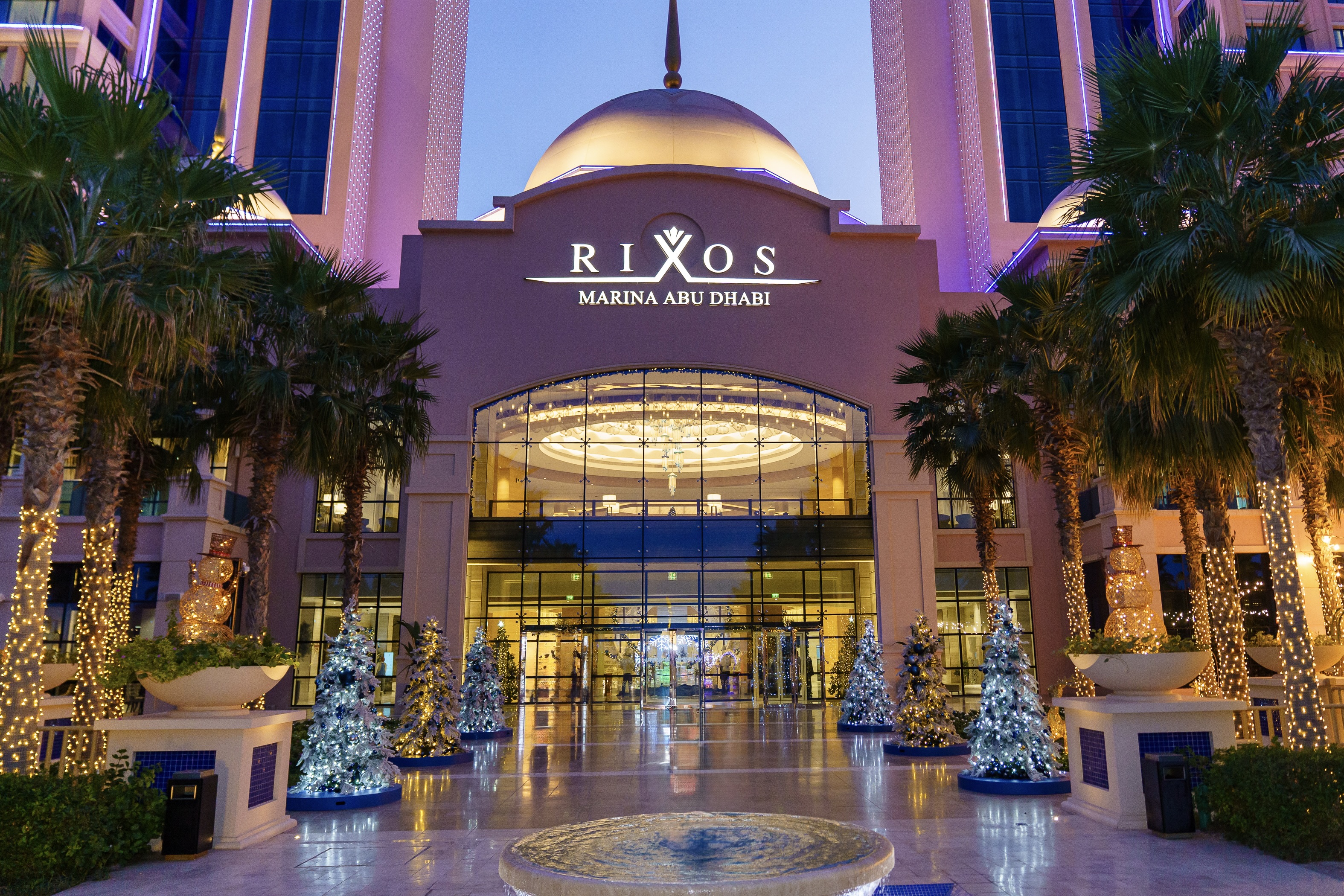 Rixos Marina Abu Dhabi at Christmas