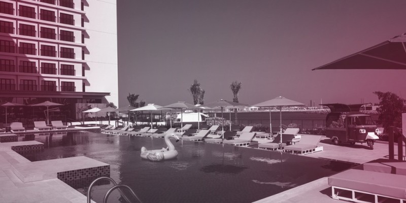 Rove Hotels Swimming Pool 