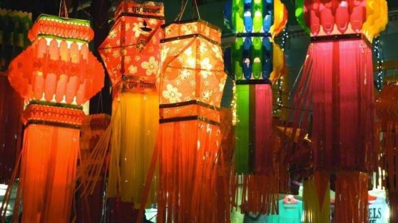 Diwali lanterns