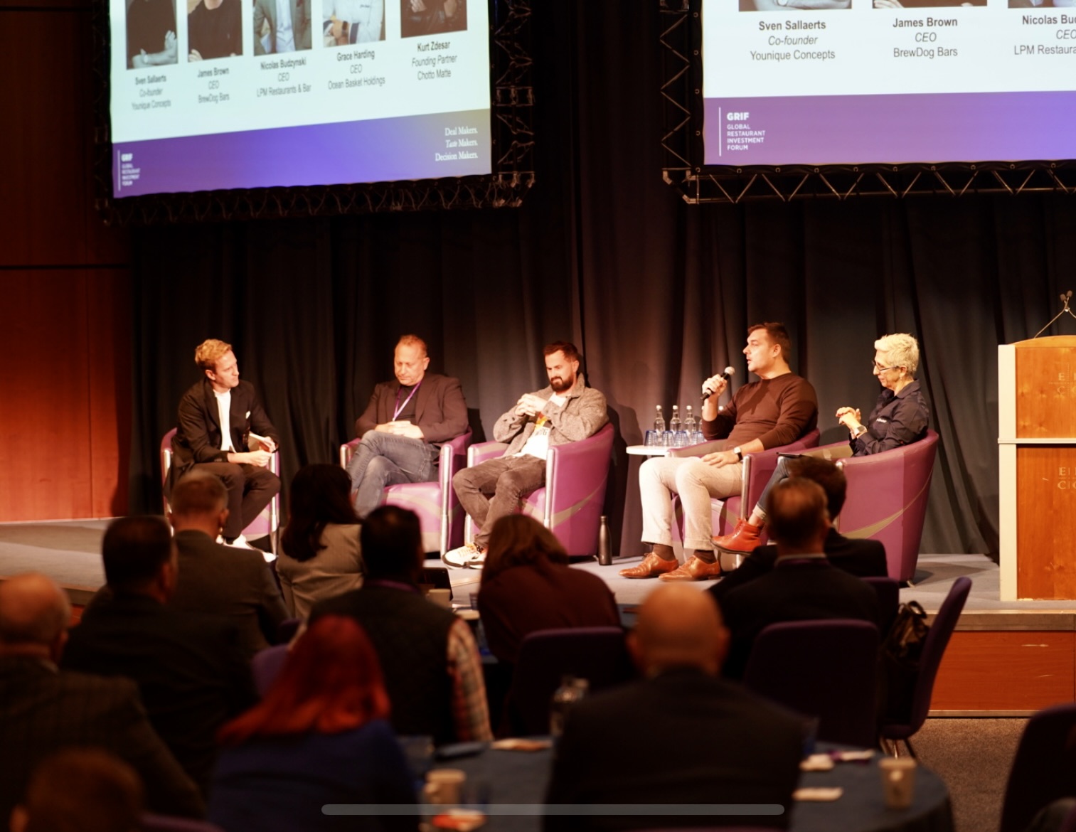 Panel discussion at GRIF 