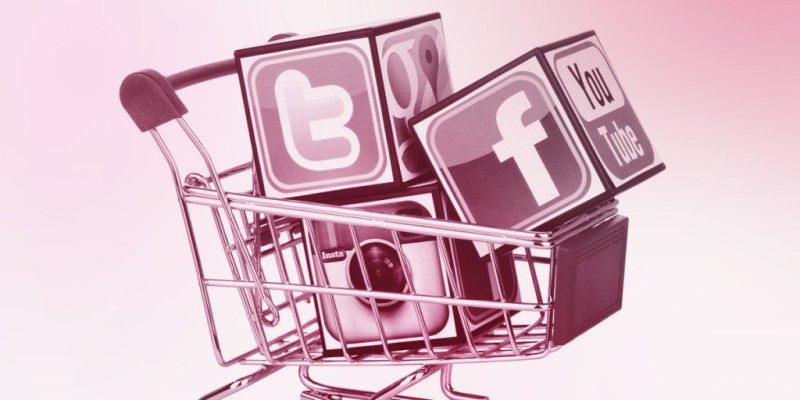 Social Media on a cart