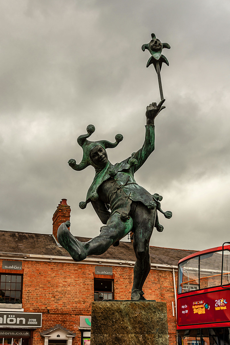 Statue of jester