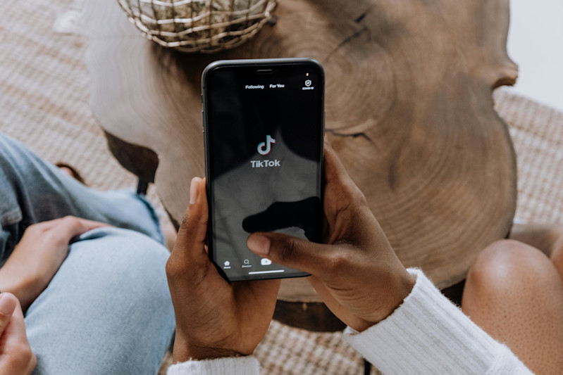 Tiktok on iPhone