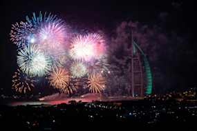 New Year's Eve at the Burj Al Arab