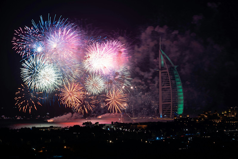 New Year's Eve at the Burj Al Arab