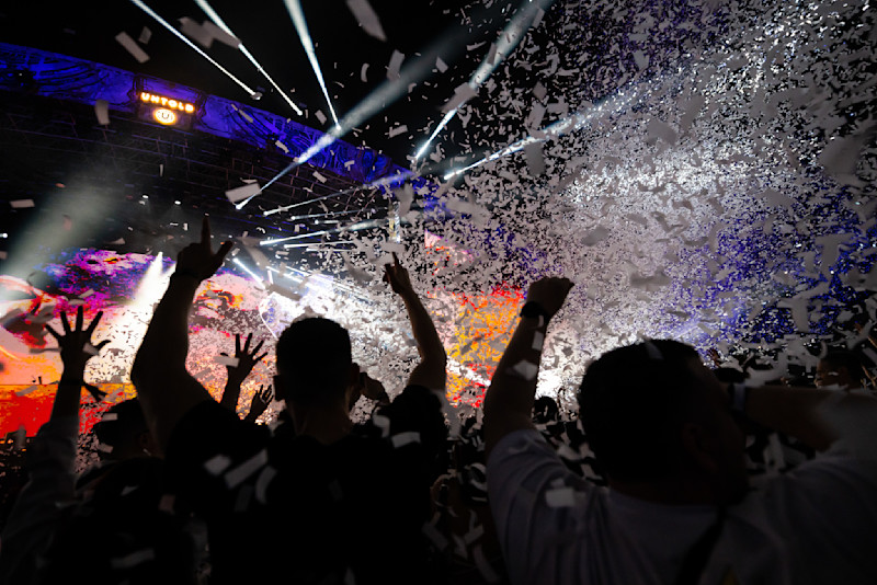 Crowd at UNTOLD Dubai