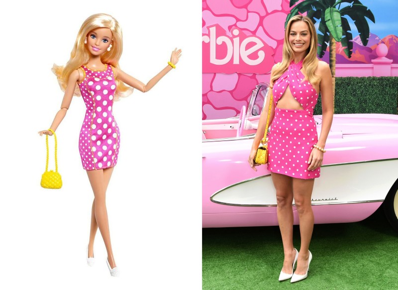 Margot Robbie as Barbie