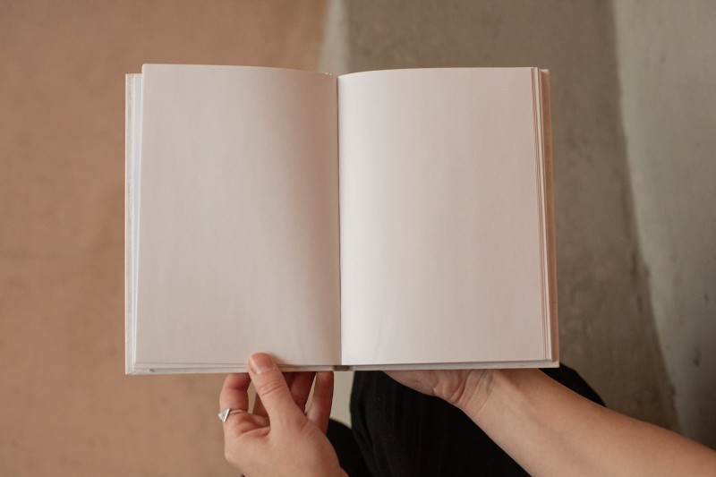 Blank book for Brands