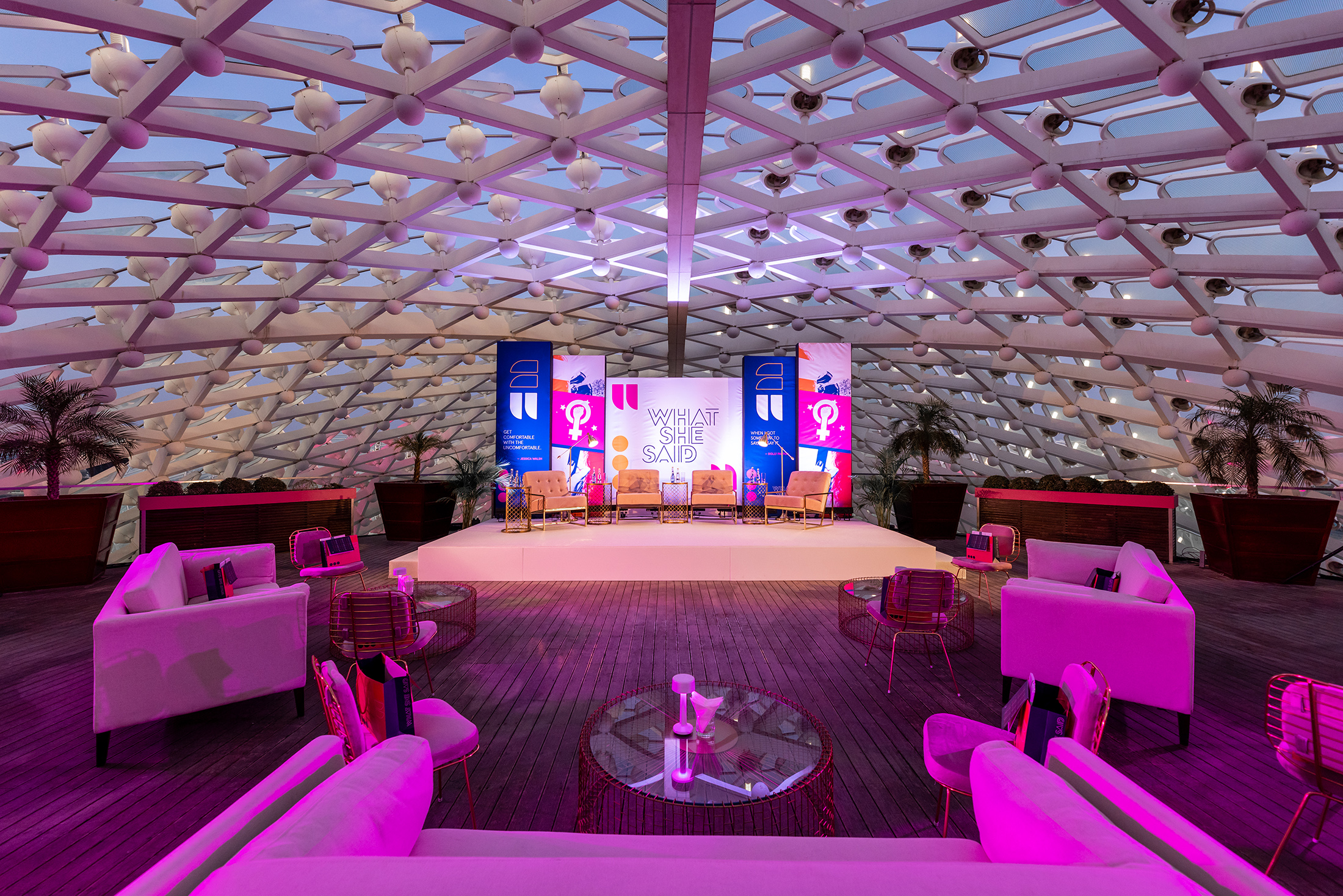 W Hotels Abu Dhabi Yas Island What She Said Venue Shot