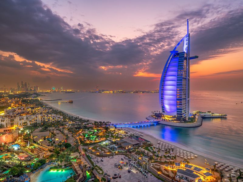 Dubai skyline image