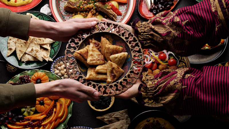 Iftar Spread at Al Habtoor Polo Resort