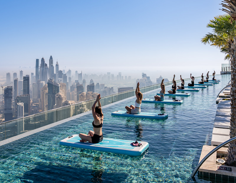 Pilates on water 3