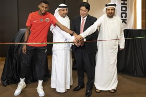 CASIO X Shabab Al Ahli Ribbon Cutting Image 2