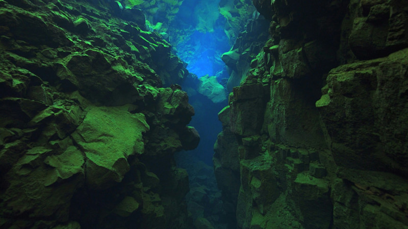 An Underwater Trench