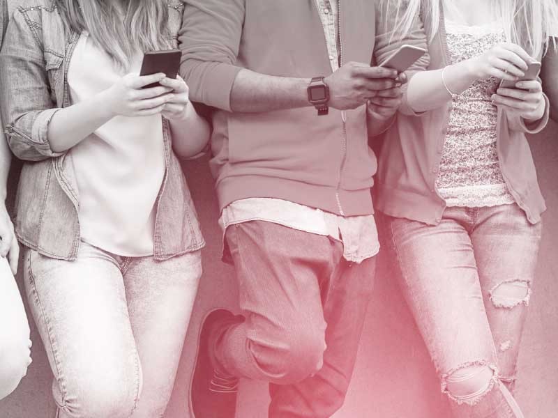 People Texting