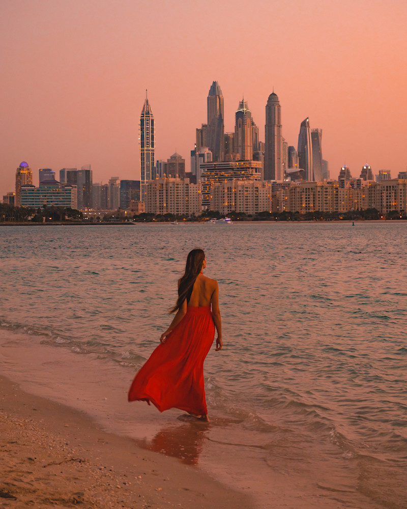 Sunset at Rixos The Palm Dubai Hotel & Suites