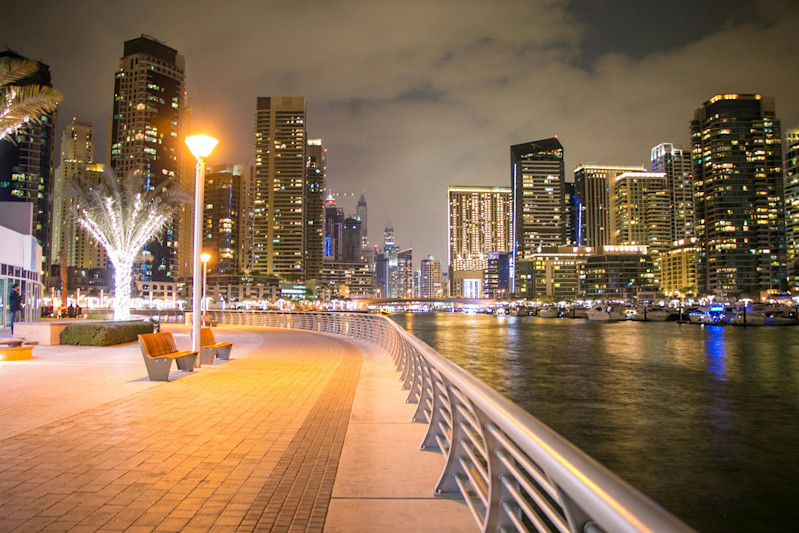 View from Dubai Marina